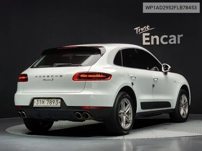Macan 3.0 S Diesel 95B VIN: WP1AD2952FLB78453 Lot: 40070050