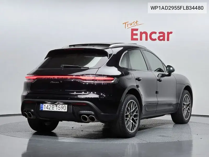 Macan 3.0 S Diesel 95B VIN: WP1AD2955FLB34480 Lot: 40086970