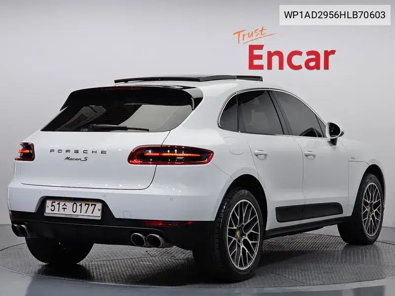 Macan 3.0 S Diesel 95B VIN: WP1AD2956HLB70603 Lot: 39472053