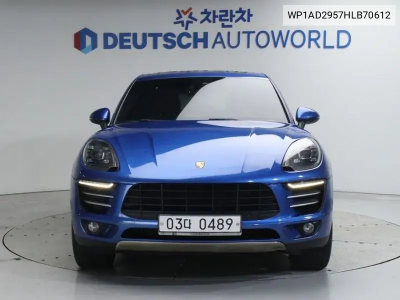 Macan 3.0 S Diesel 95B VIN: WP1AD2957HLB70612 Lot: 39525175