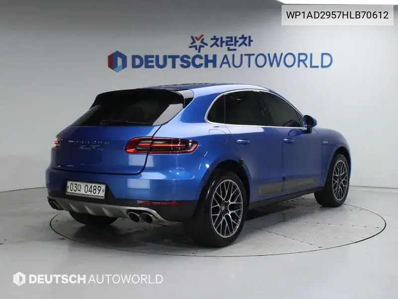 Macan 3.0 S Diesel 95B VIN: WP1AD2957HLB70612 Lot: 39525175