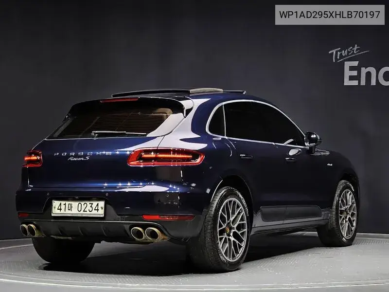 Macan 3.0 S Diesel 95B VIN: WP1AD295XHLB70197 Lot: 39880021