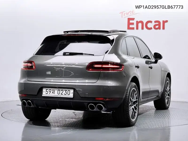 Porsche Macan Macan 3.0 S Diesel, 2016 VIN: WP1AD2957GLB67773 Lot: 40081029