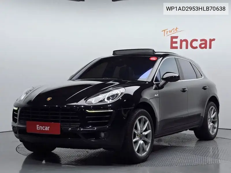 Porsche Macan Macan 3.0 S Diesel, 2017 VIN: WP1AD2953HLB70638 Lot: 40091055