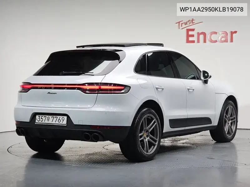 Macan 2.0 95B VIN: WP1AA2950KLB19078 Lot: 39752735
