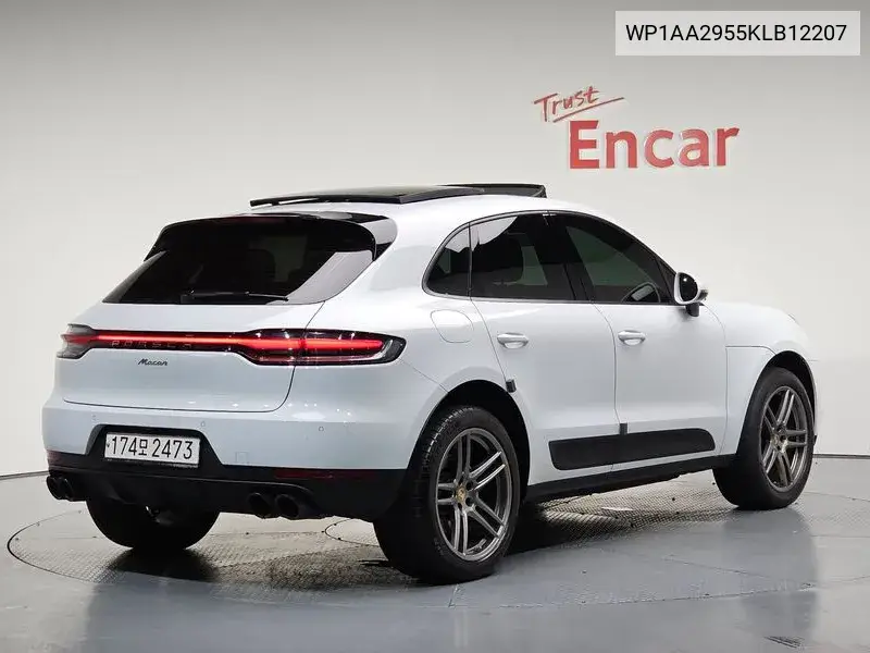 Macan 2.0 95B VIN: WP1AA2955KLB12207 Lot: 39954196