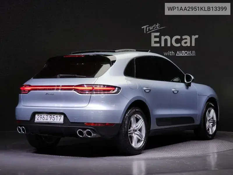 Macan 2.0 95B VIN: WP1AA2951KLB13399 Lot: 39994362