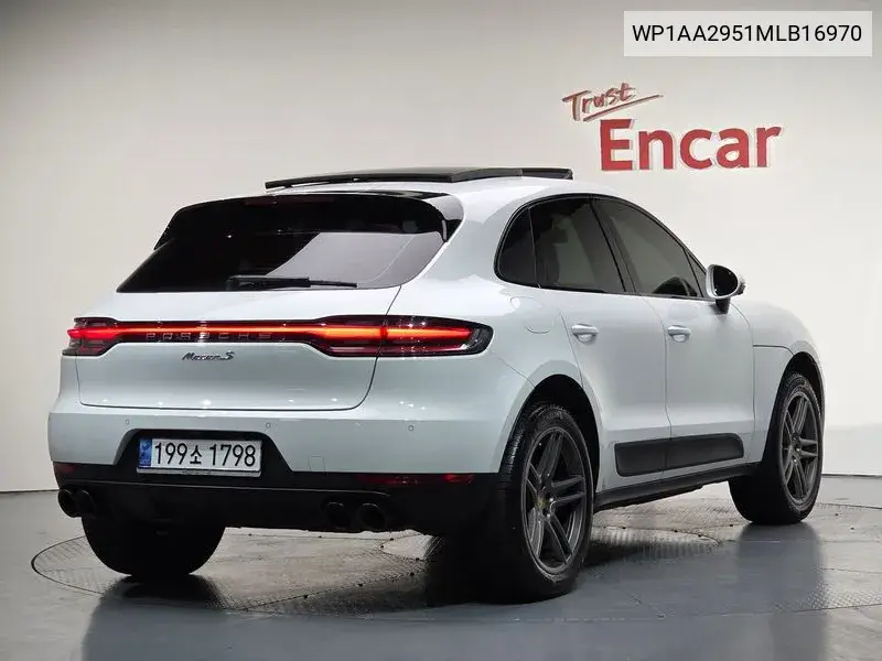 Macan 2.0 95B VIN: WP1AA2951MLB16970 Lot: 39796978