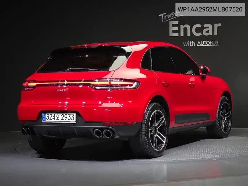 Macan 2.0 95B VIN: WP1AA2952MLB07520 Lot: 40070181