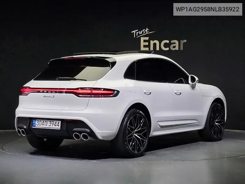 Macan 2.9 S VIN: WP1AG2958NLB35922 Lot: 38034328