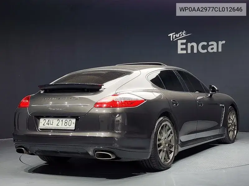 Panamera 3.6 Awd 970 VIN: WP0AA2977CL012646 Lot: 39630016