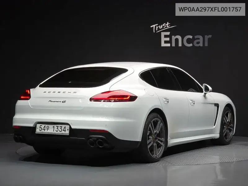 Panamera 3.6 Awd 970 VIN: WP0AA297XFL001757 Lot: 39920487