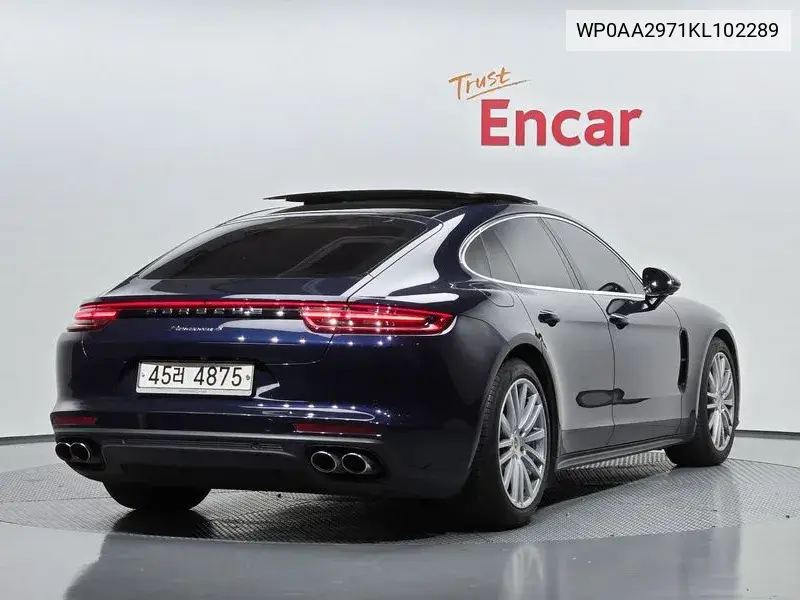 Panamera (971) 3.0 Awd VIN: WP0AA2971KL102289 Lot: 40092839