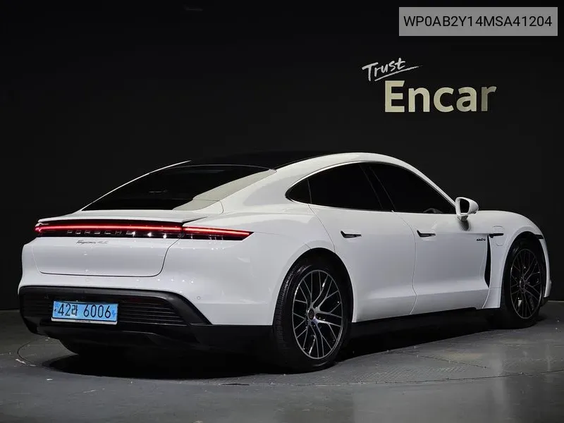 Porsche Taycan 4S VIN: WP0AB2Y14MSA41204 Lot: 38121698