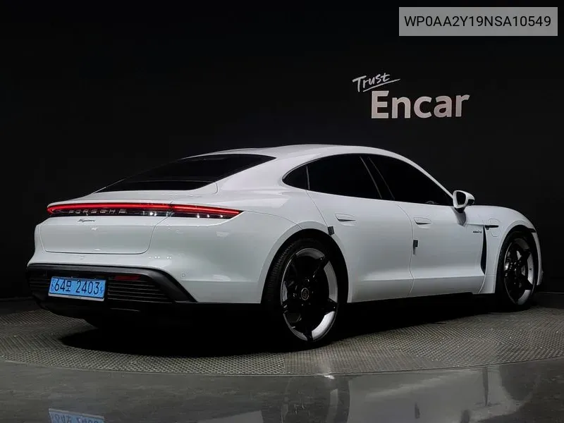 Porsche Taycan Base VIN: WP0AA2Y19NSA10549 Lot: 37841015