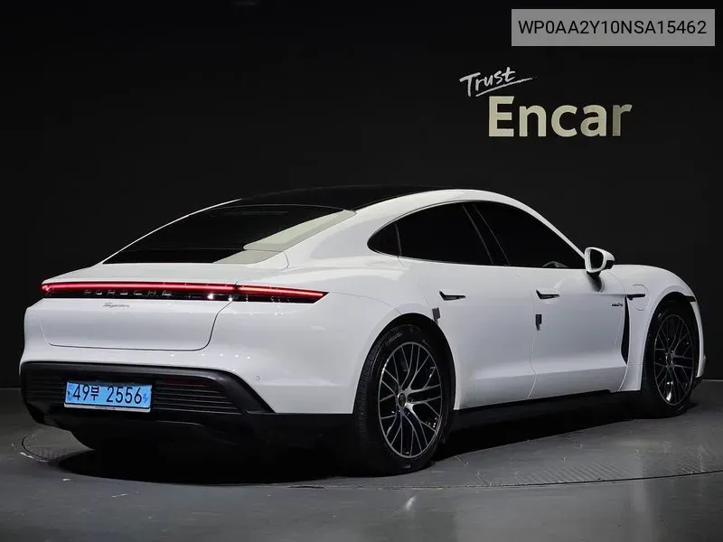 Porsche Taycan Base VIN: WP0AA2Y10NSA15462 Lot: 38099401