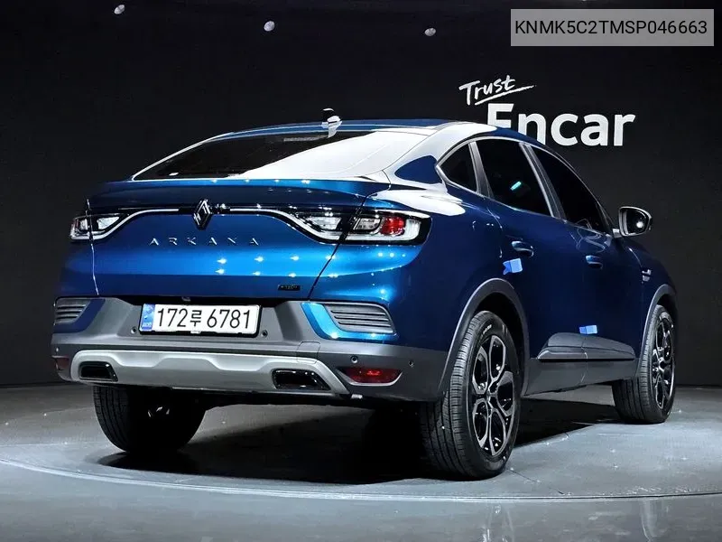 Renault Korea (Samsung) Arcana 1.6 E-Tech Iconic VIN: KNMK5C2TMSP046663 Lot: 38072998