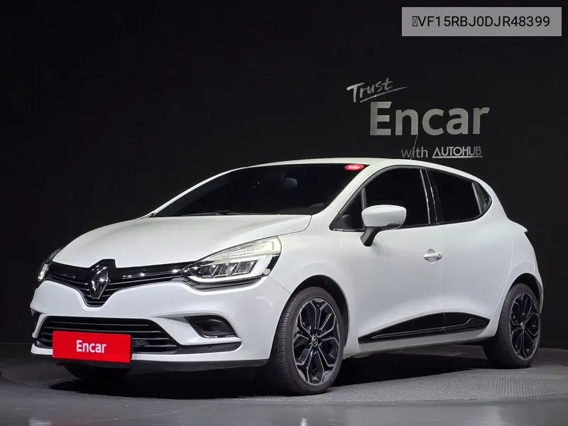 Clio Intense VIN: 	VF15RBJ0DJR48399 Lot: 38490382