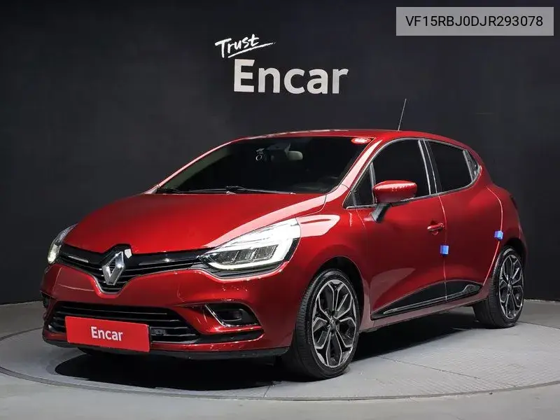 Clio Intense VIN: VF15RBJ0DJR293078 Lot: 39227457