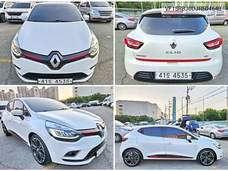 Clio Intense VIN: VF15RBJ0DJR504648 Lot: 39665231