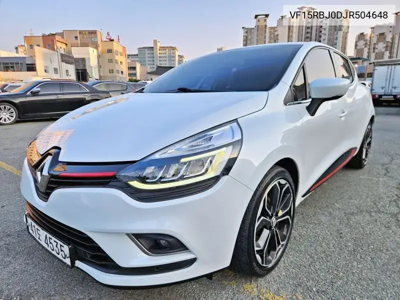 Clio Intense VIN: VF15RBJ0DJR504648 Lot: 39665231