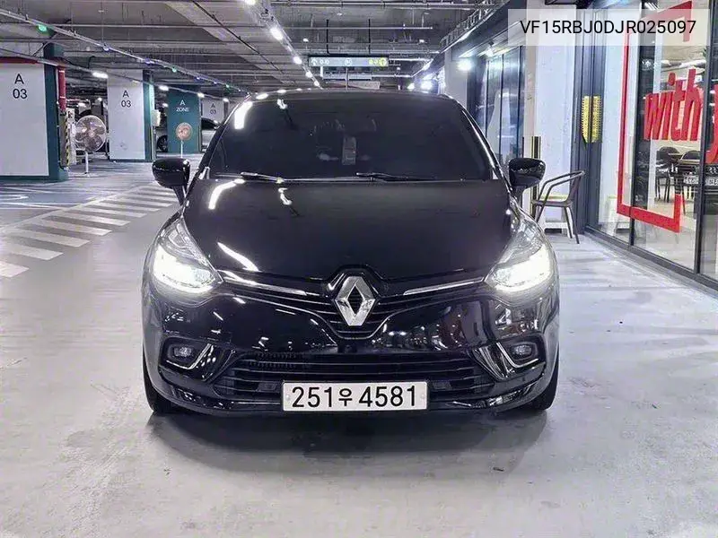 Clio Intense VIN: VF15RBJ0DJR025097 Lot: 39838841