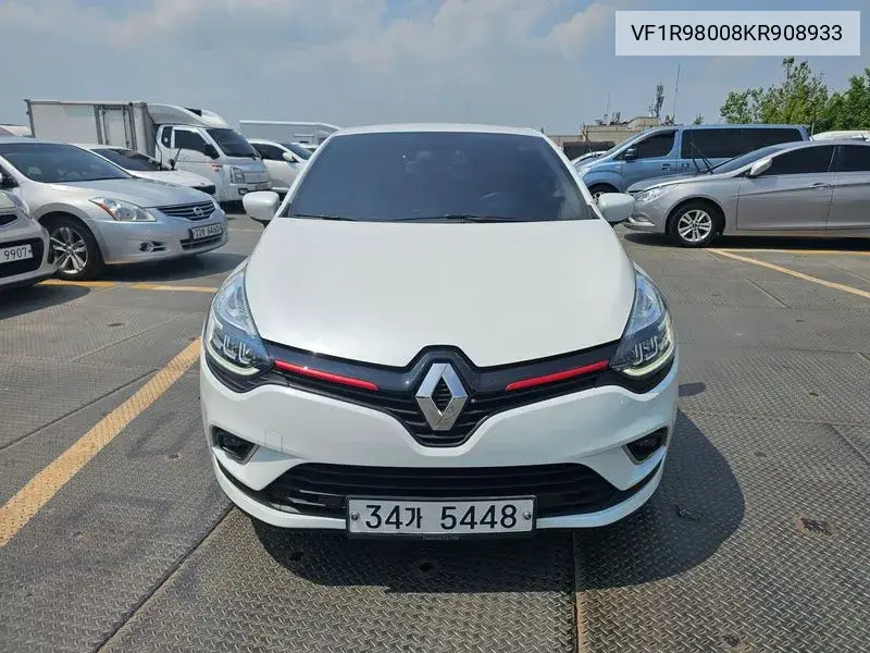 Clio Intense VIN: VF1R98008KR908933 Lot: 39891478