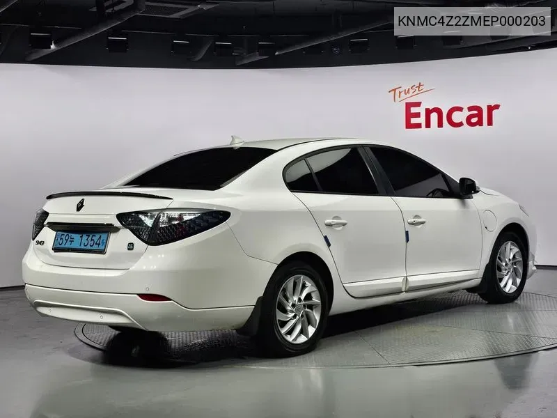 Renault Korea (Samsung) Sm3 Z.e.  Se Plus VIN: KNMC4Z2ZMEP000203 Lot: 38049788