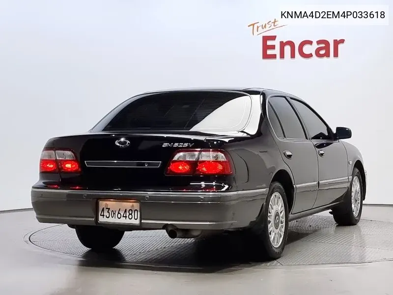Renault Korea (Samsung) Sm5 Sm525V VIN: KNMA4D2EM4P033618 Lot: 36198809