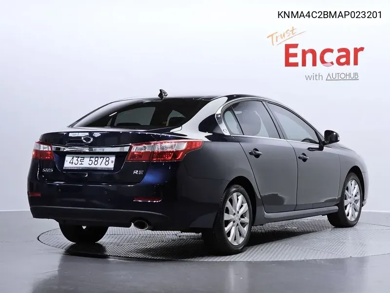 Renault Korea (Samsung) New Sm5 (New Model) Re VIN: KNMA4C2BMAP023201 Lot: 38041695