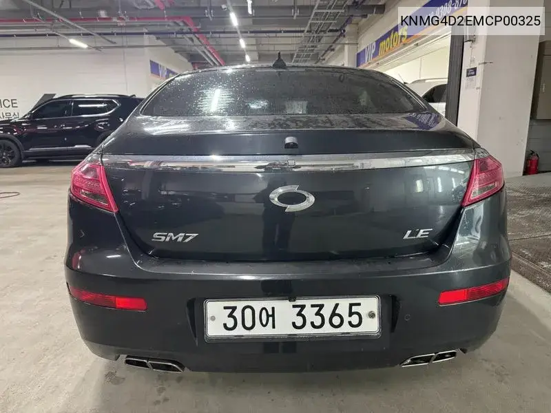 All New Sm7 Le Basic Type VIN: KNMG4D2EMCP00325 Lot: 39912476