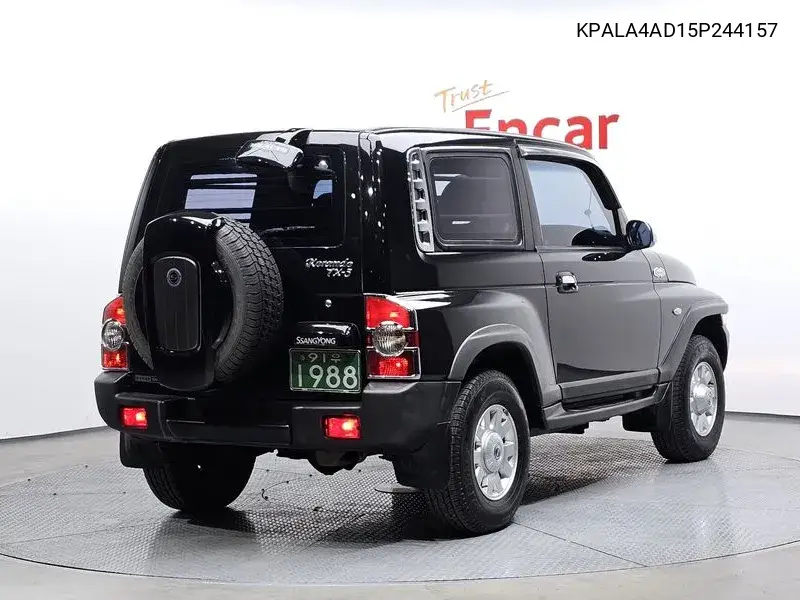 New Korando Van Tx5 High -End Type VIN: KPALA4AD15P244157 Lot: 39056994