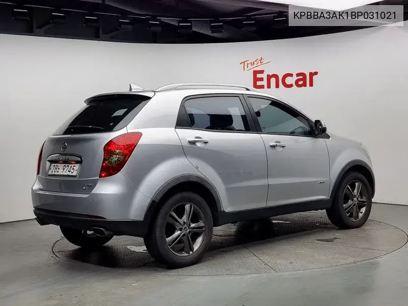 Korando C Clash 4Wd Basic Type VIN: KPBBA3AK1BP031021 Lot: 39963894
