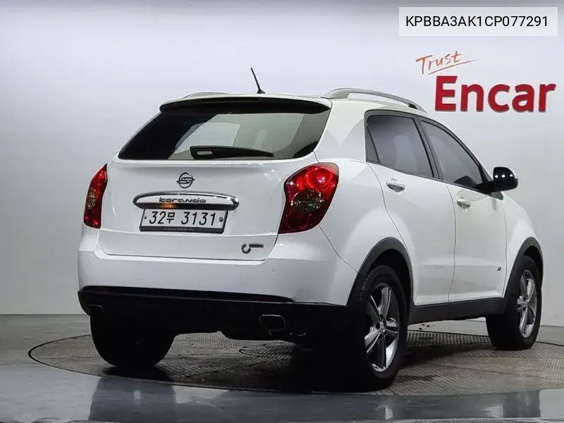 Korando C Clubby 4Wd Basic Type VIN: KPBBA3AK1CP077291 Lot: 39941485