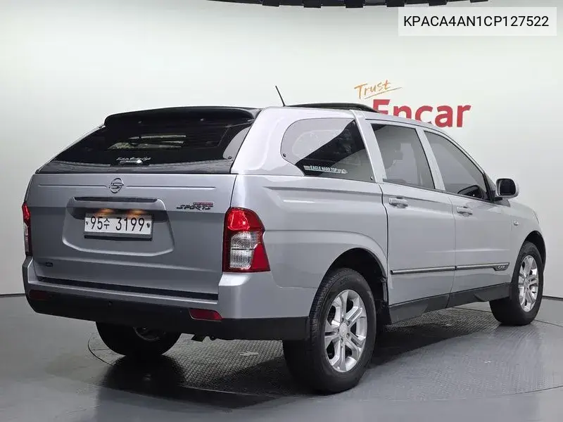 Korando Sports Cx7 4Wd Fashion VIN: KPACA4AN1CP127522 Lot: 39948141