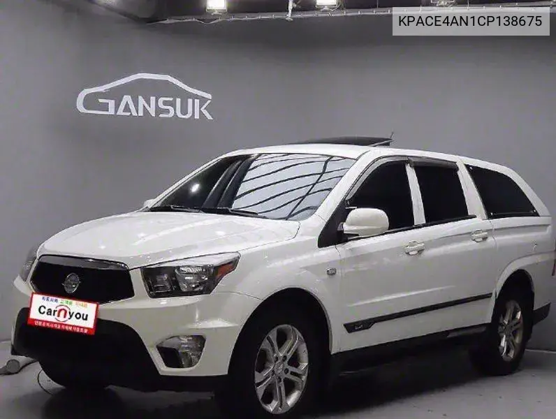 Korando Sports Cx5 2Wd Club VIN: KPACE4AN1CP138675 Lot: 39959636