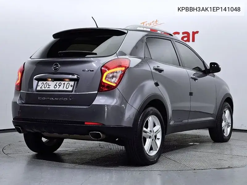 New Korando C 2.0 Cvt 2Wd High -End Type VIN: KPBBH3AK1EP141048 Lot: 39962500