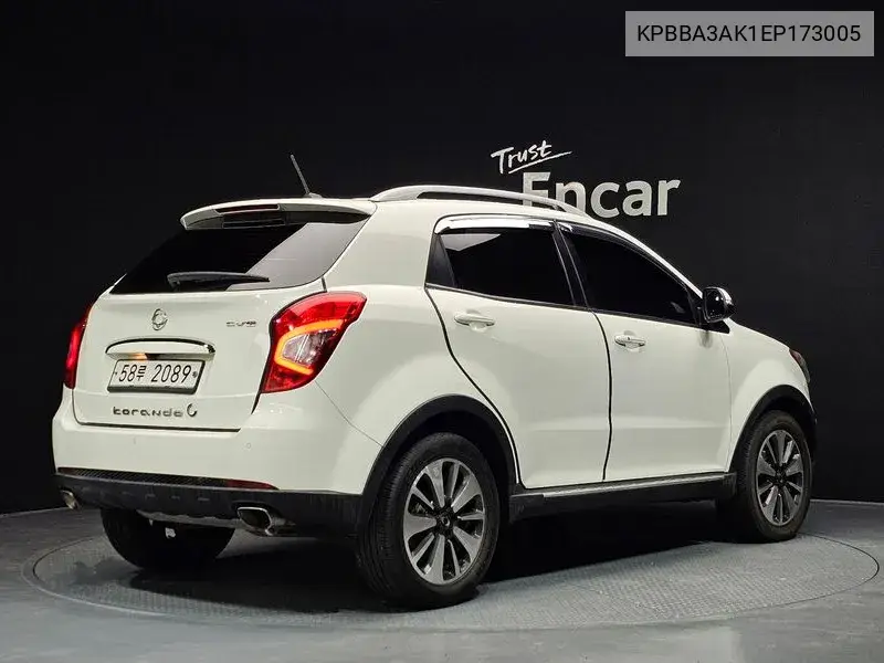 New Korando C 2.0 Cvt 4Wd VIN: KPBBA3AK1EP173005 Lot: 39946835