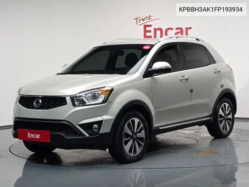 New Korando C 2.0 Cvt 2Wd High -End Type VIN: KPBBH3AK1FP193934 Lot: 39948219