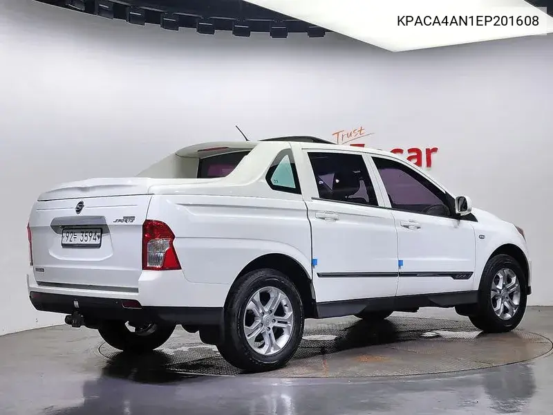 Korando Sports Cx7 4Wd Fashion VIN: KPACA4AN1EP201608 Lot: 39951513