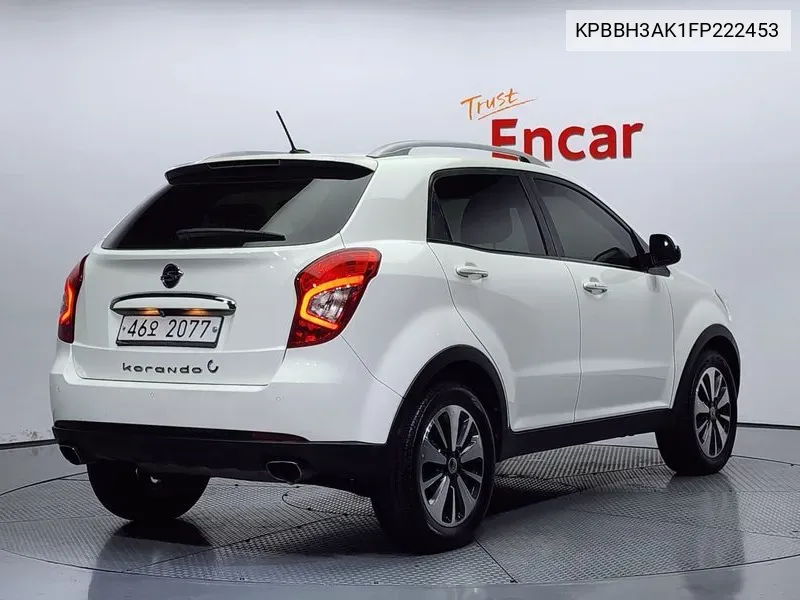 Kg Mobility (Ssangyong) New Korando C 2.0 Rx 2Wd Top-Of-The-Line Model VIN: KPBBH3AK1FP222453 Lot: 38047764