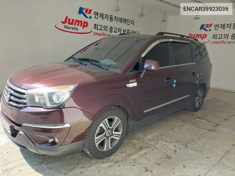 Korando Turismo 4Wd Gt 9 -Seater VIN: ENCAR39923036 Lot: 39923036