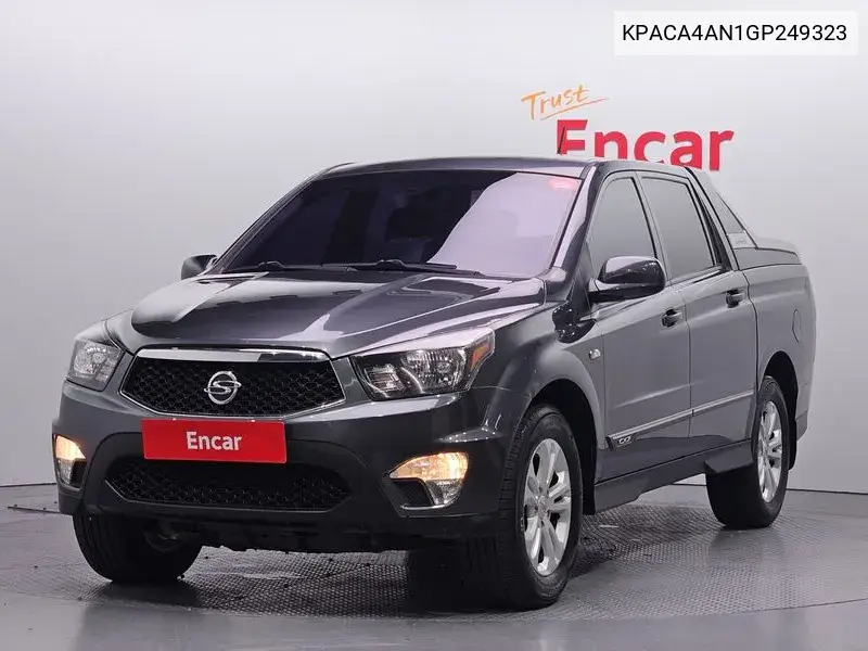 Korando Sports Cx7 4Wd Club VIN: KPACA4AN1GP249323 Lot: 39951865