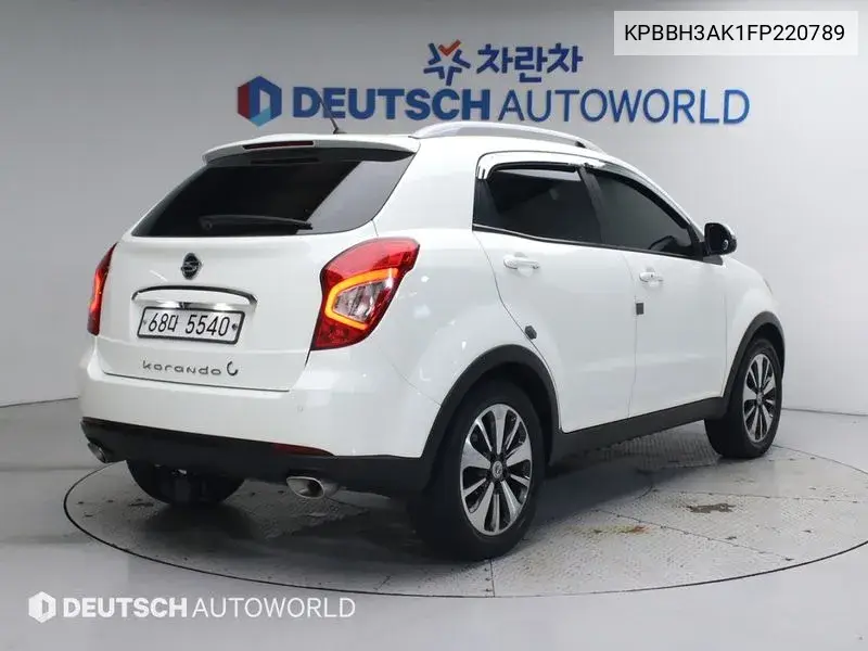 New Korando C 2.0 Rx 2Wd VIN: KPBBH3AK1FP220789 Lot: 39953364