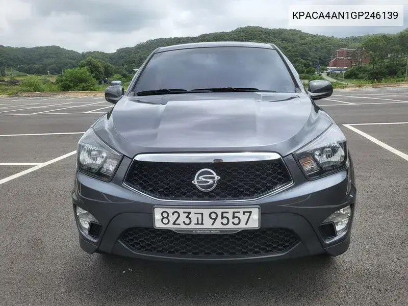 Korando Sports Cx7 4Wd Fashion VIN: KPACA4AN1GP246139 Lot: 39955414
