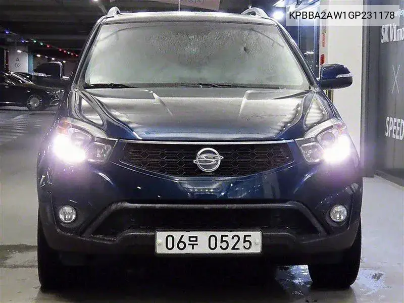 New Korando C 2.2 Rx 4Wd High -End Type VIN: KPBBA2AW1GP231178 Lot: 39971682