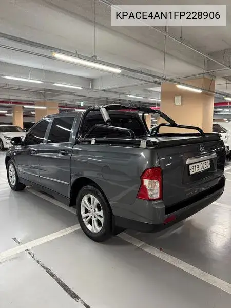 Korando Sports Cx5 2Wd Club VIN: KPACE4AN1FP228906 Lot: 39976339