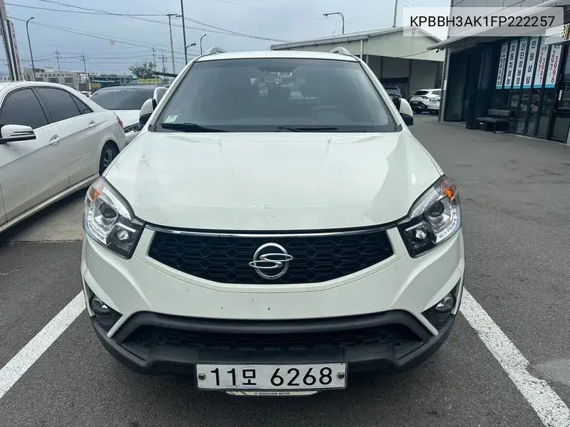 New Korando C 2.0 Rx 2Wd VIN: KPBBH3AK1FP222257 Lot: 39981072