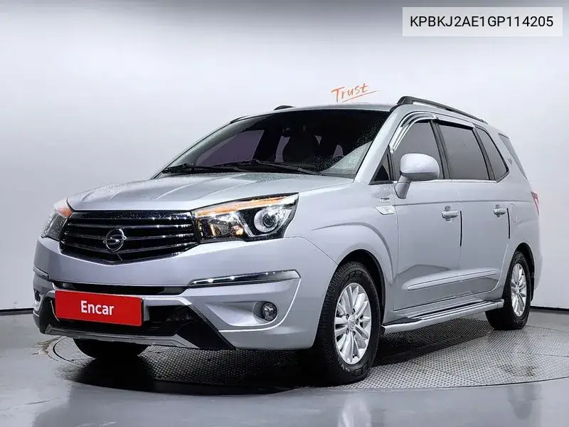 Korando Turismo 4Wd Tx 9 -Seater VIN: KPBKJ2AE1GP114205 Lot: 39863605