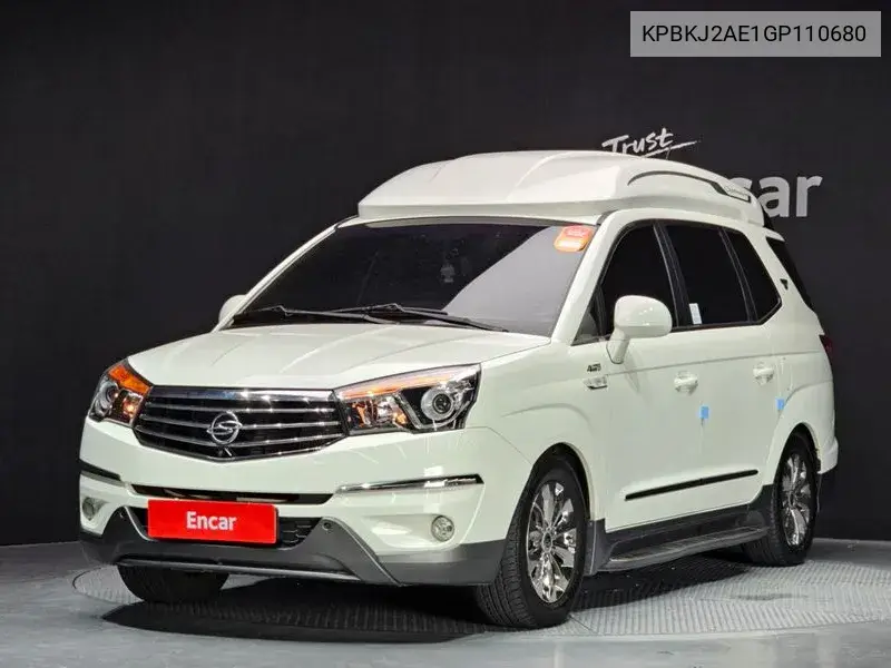 Korando Turismo 4Wd Chateau 9 -Seater High Limousine VIN: KPBKJ2AE1GP110680 Lot: 39894676
